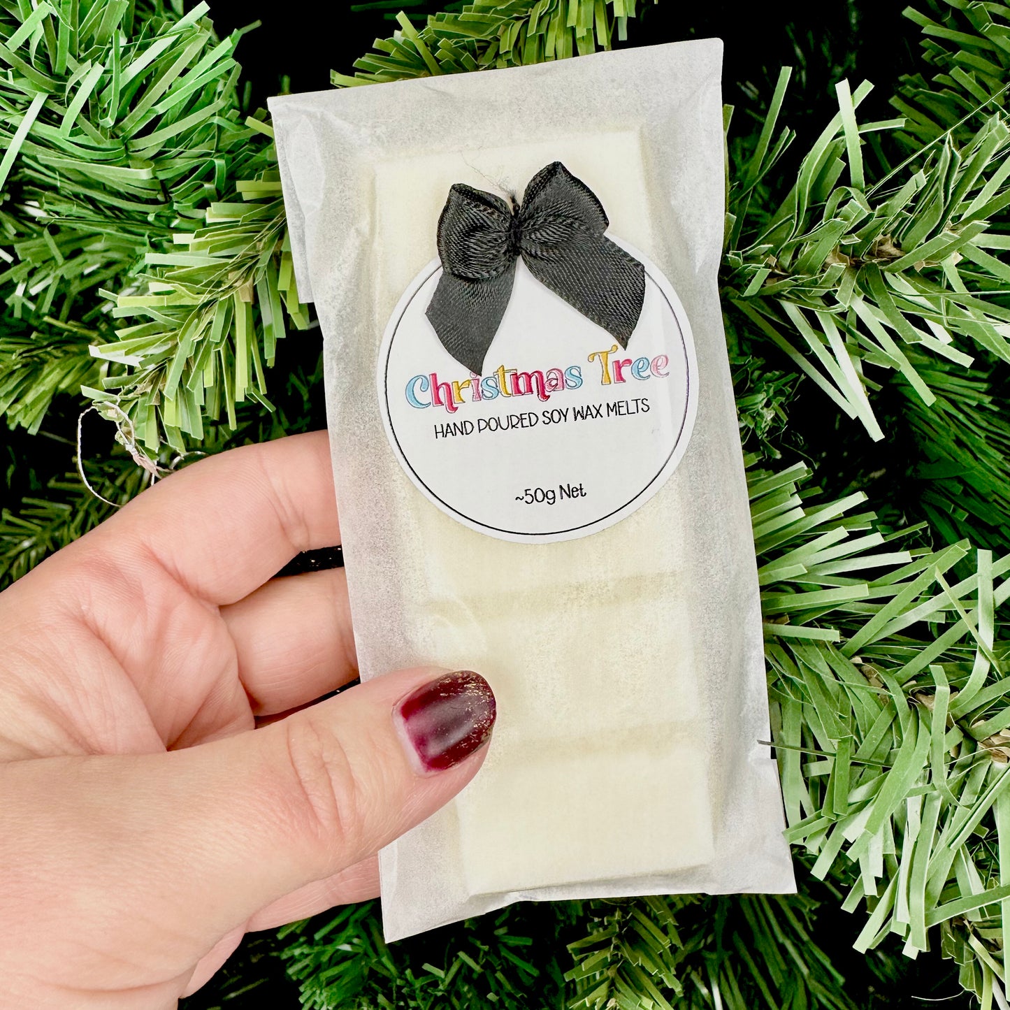 Christmas Tree Wax Melt Snap Bar