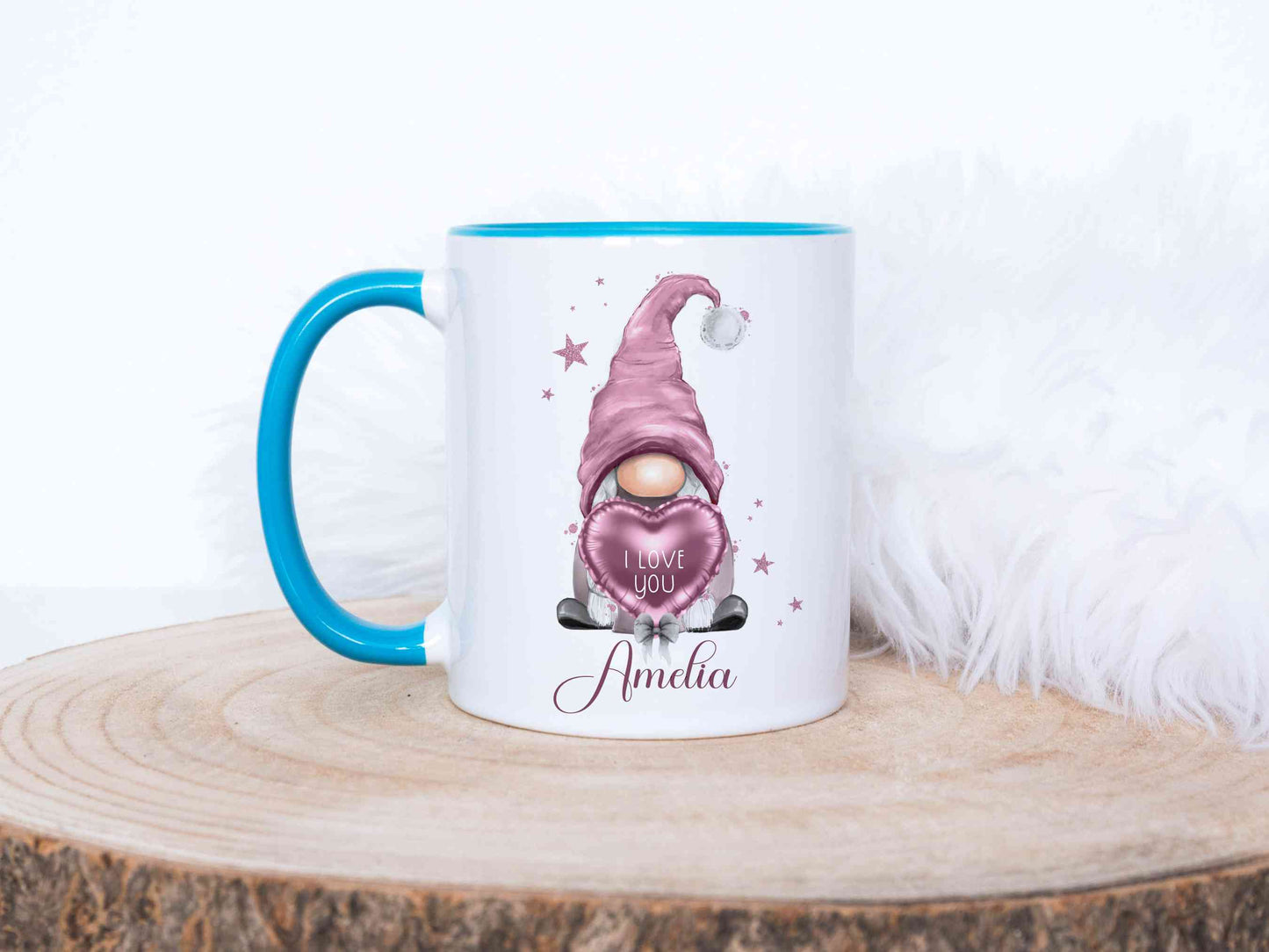 Pink Valentine's Gonk Mug