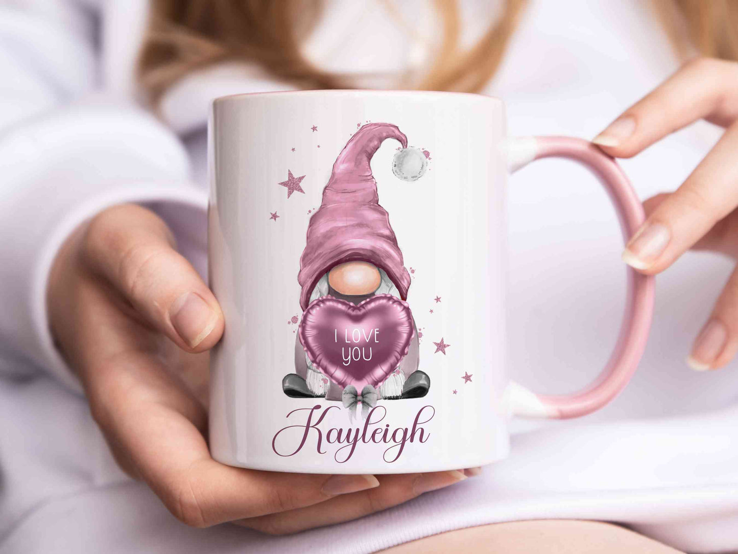 Pink Valentine's Gonk Mug