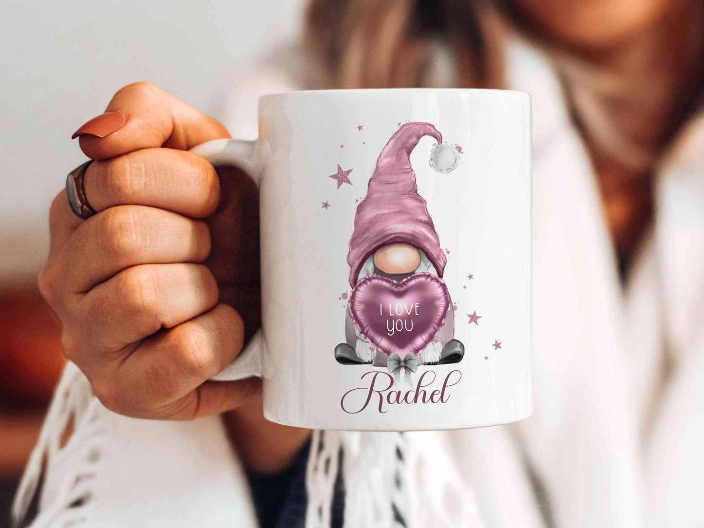 Pink Valentine's Gonk Mug