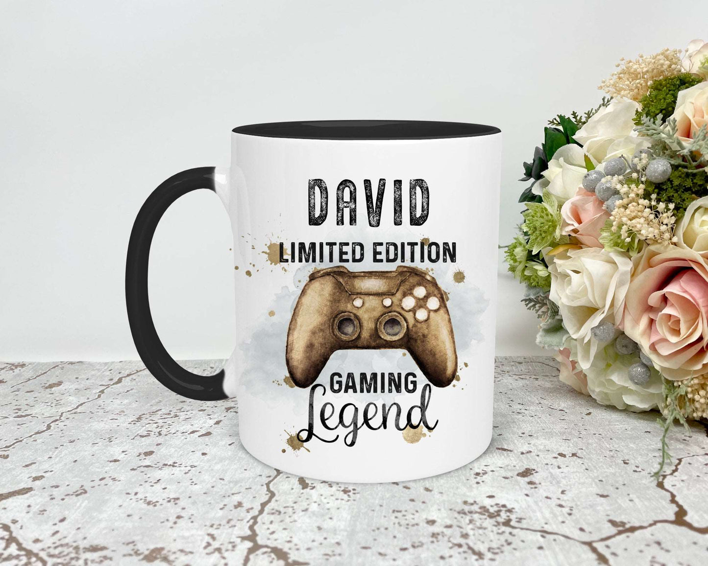 Gold Gamer Mug
