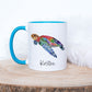 Watercolour Turtle Mug