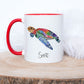 Watercolour Turtle Mug