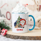 Santa and Christmas Tree Mug