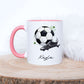 Green Football Mug