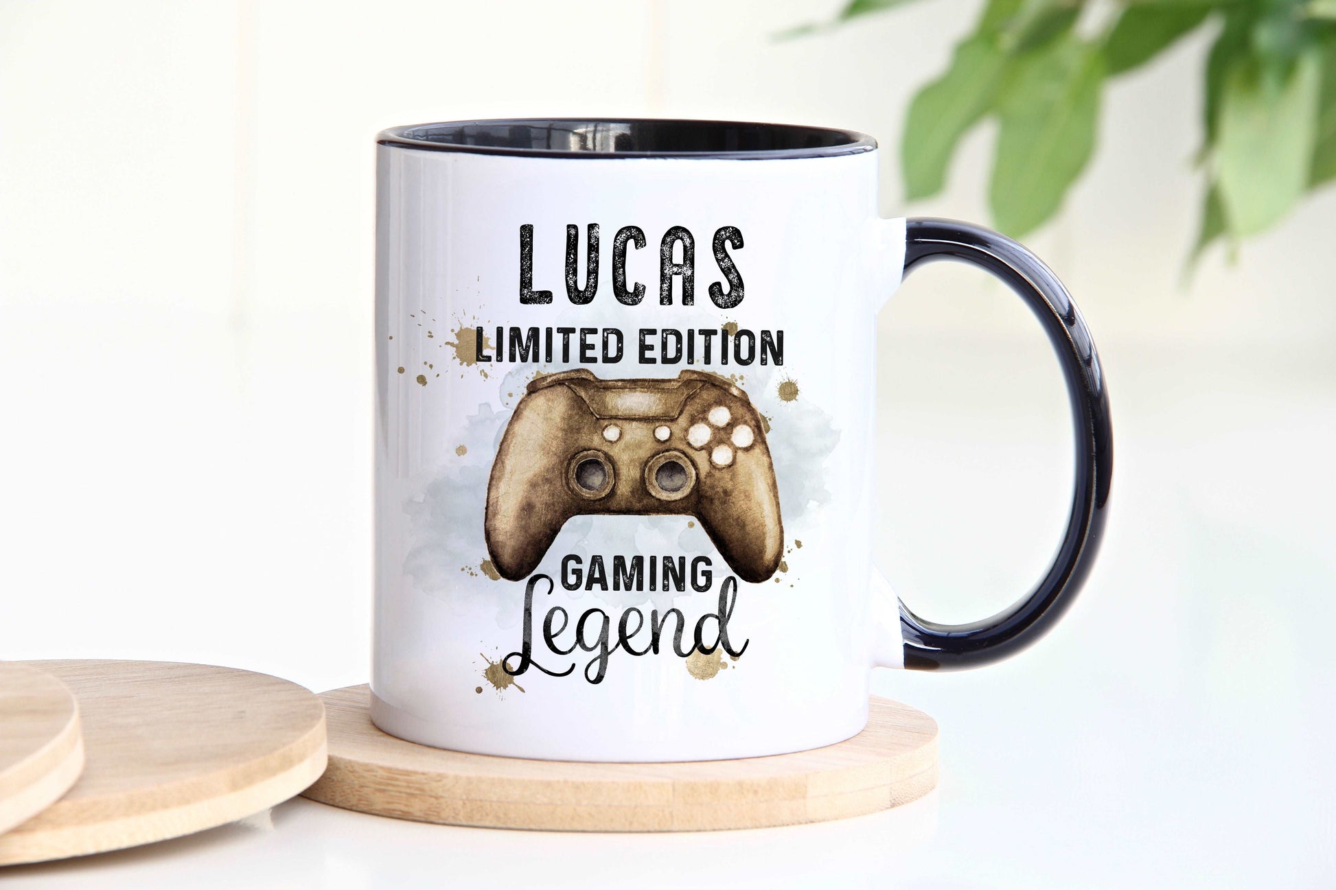 Gold Gamer Mug