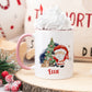 Santa and Christmas Tree Mug