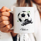 Green Football Mug