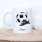 Green Football Mug