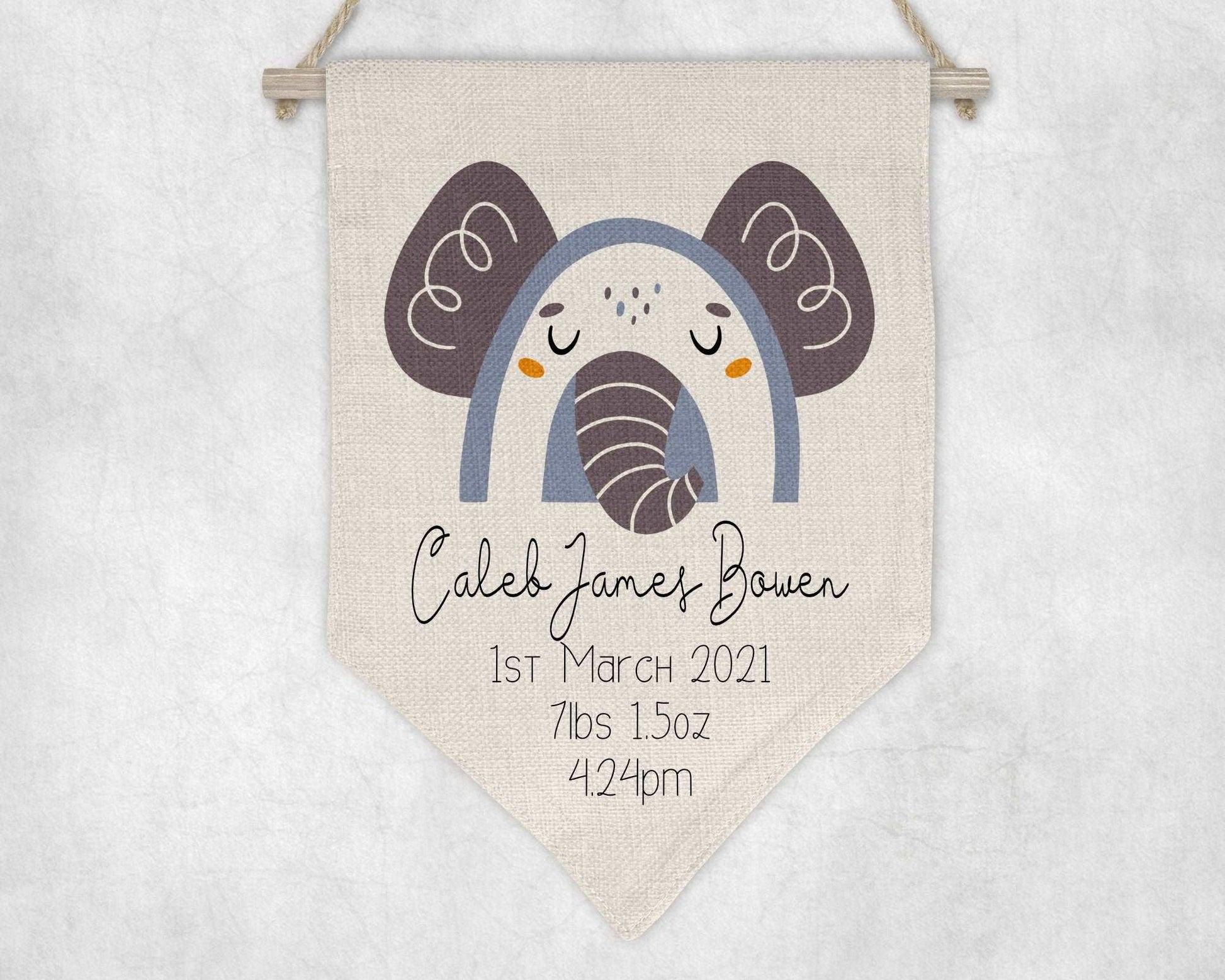 Elephant Pennant