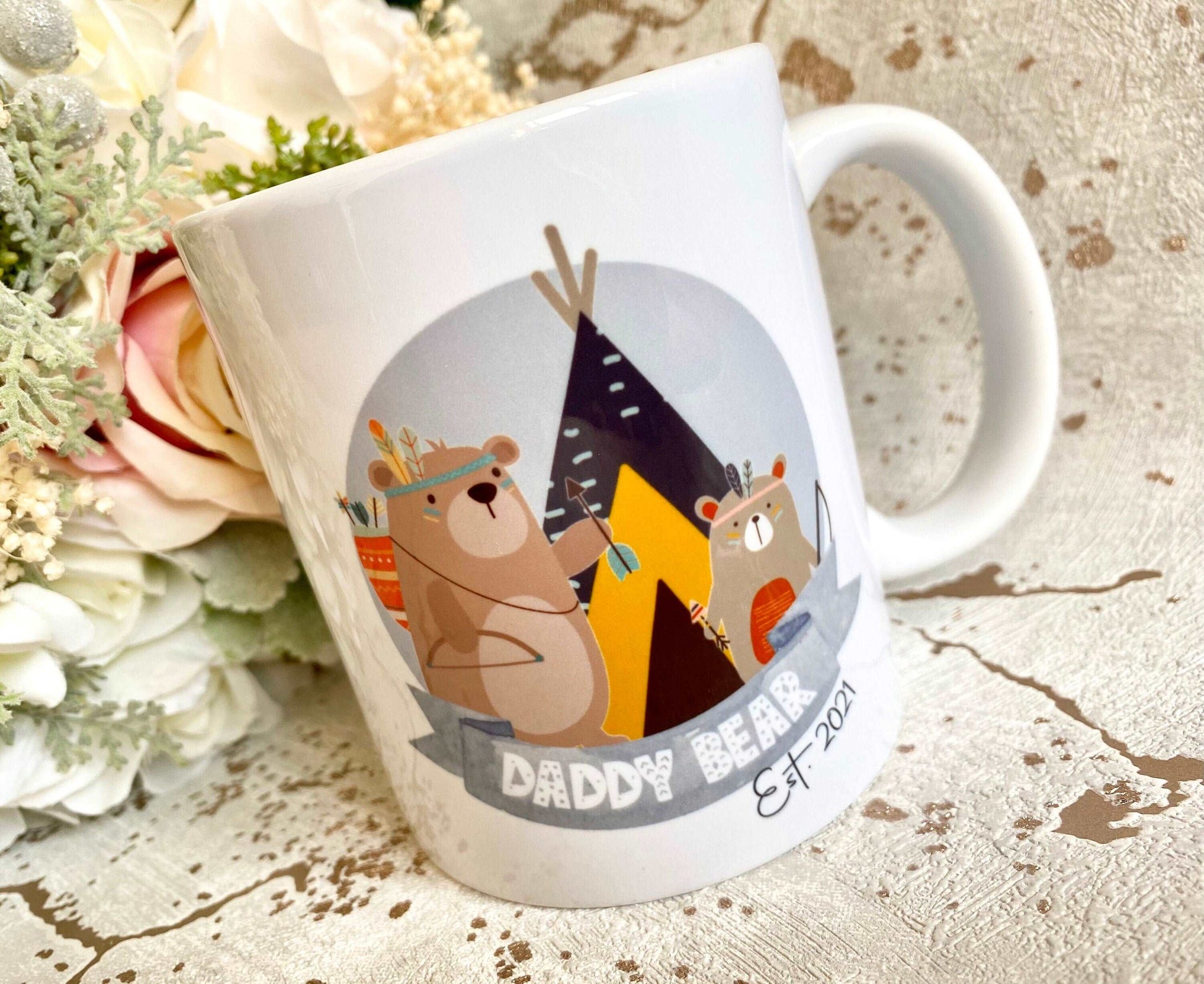 Daddy bear mug