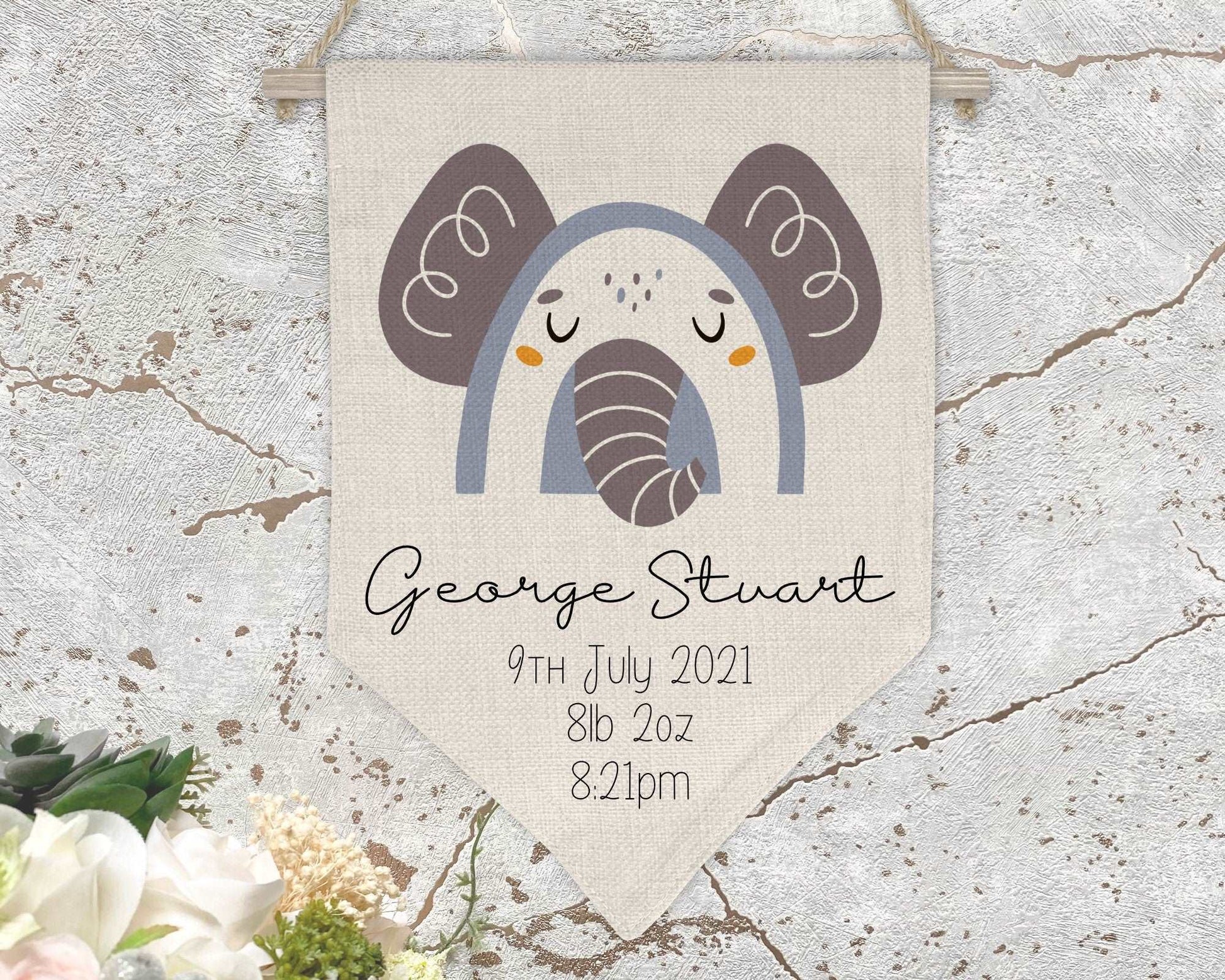 Elephant Pennant