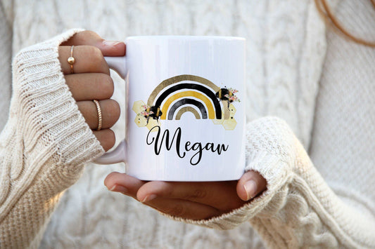 Bee Rainbow Mug