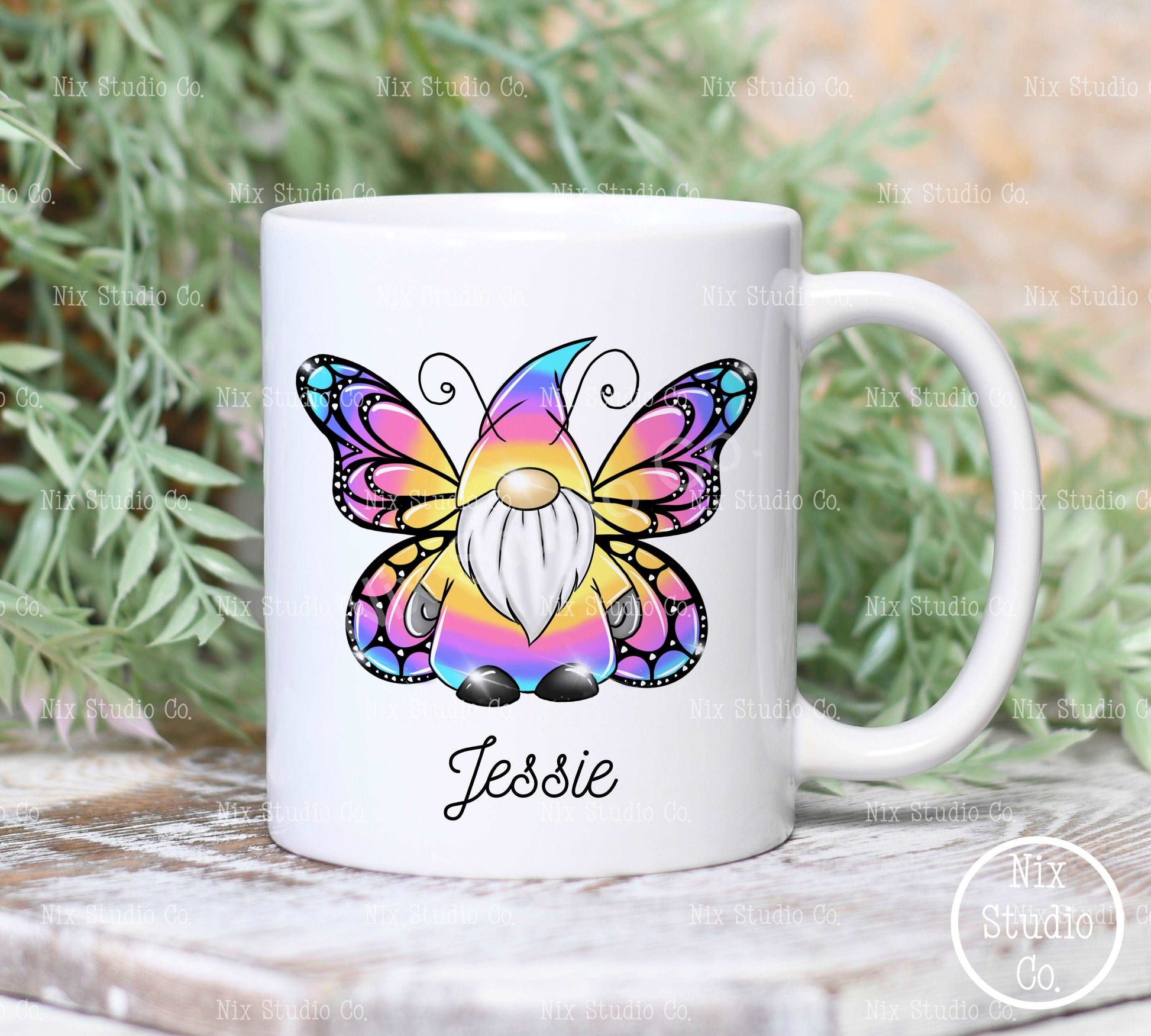 Gonk Butterfly Mug