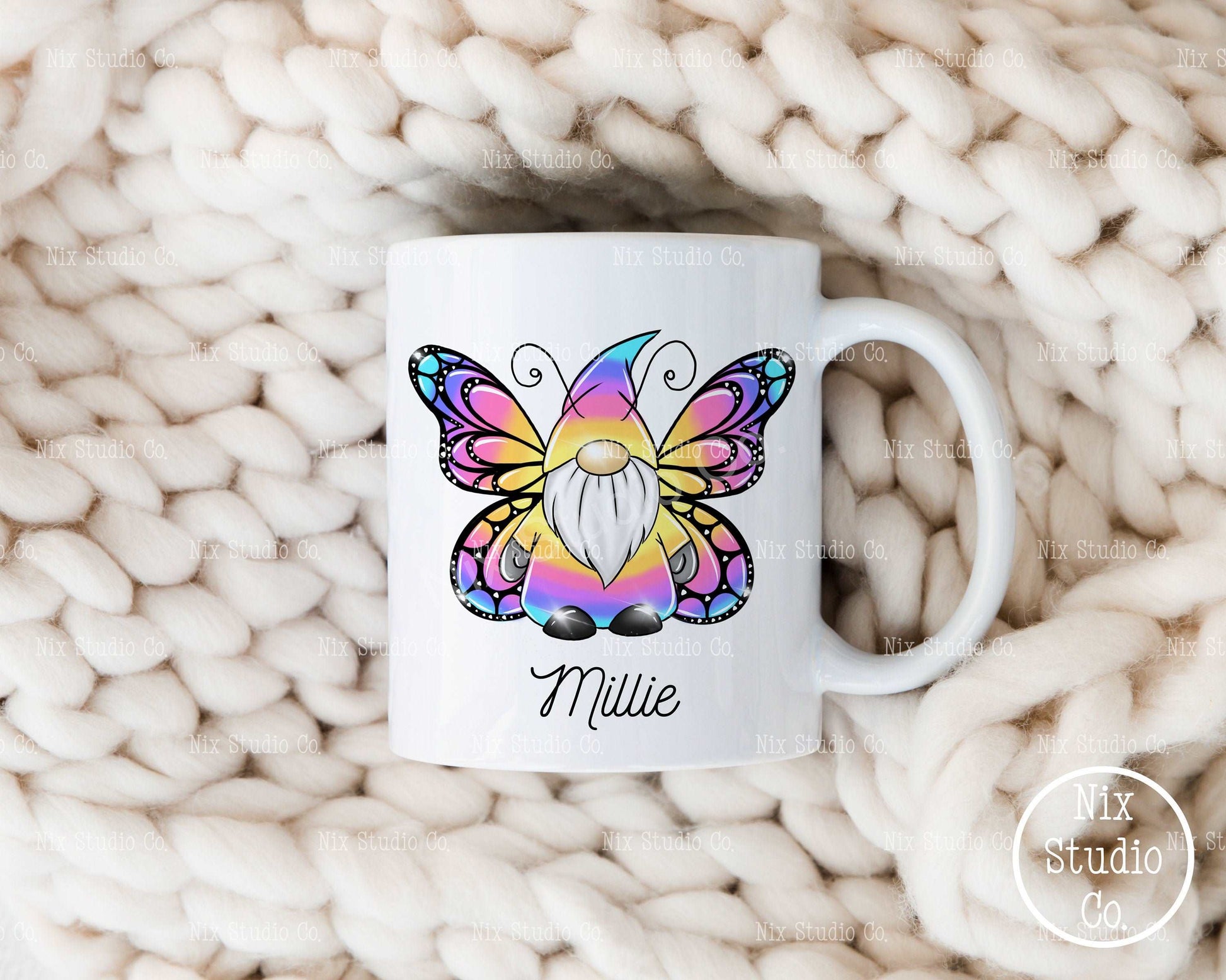 Gonk Butterfly Mug