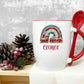 Christmas Train Spoon Mug