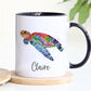 Watercolour Turtle Mug