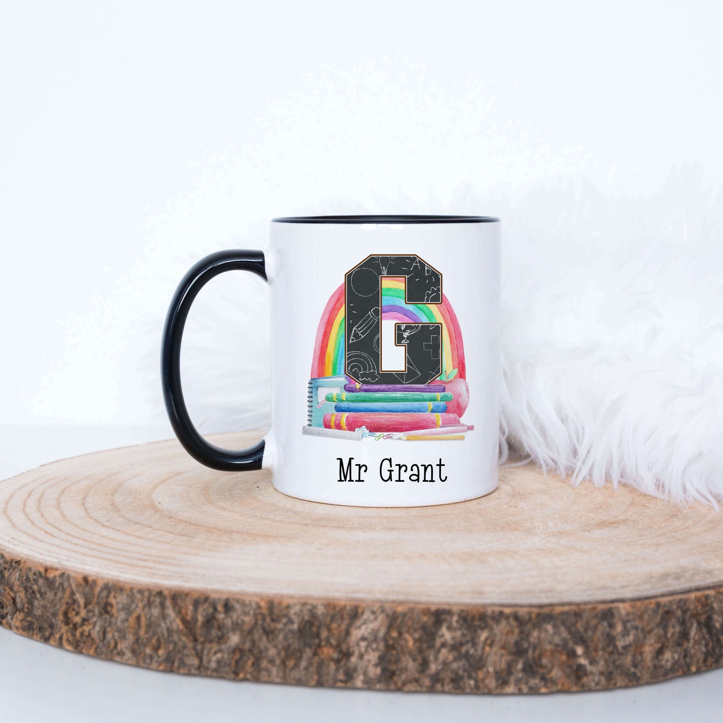 Teacher Initial Mug