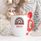 Christmas Train Spoon Mug