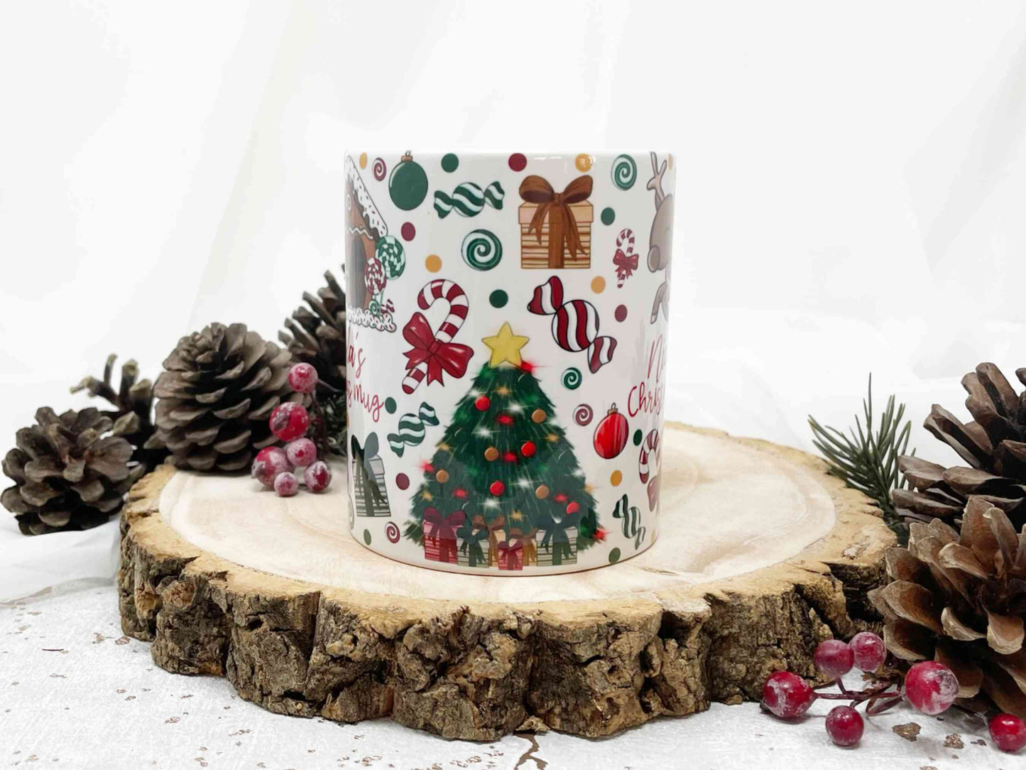 Christmas themed mug