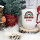 Christmas Train Spoon Mug