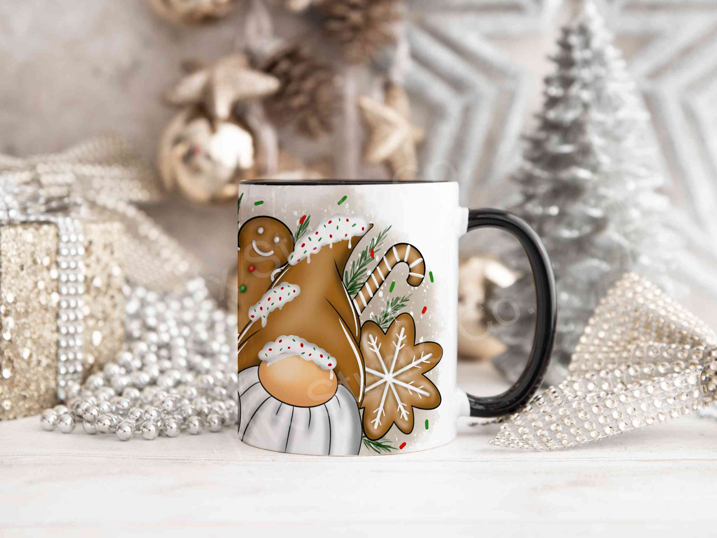 Christmas Gingerbread Gonk Mug
