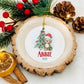 Cute Bear Christmas Ornament