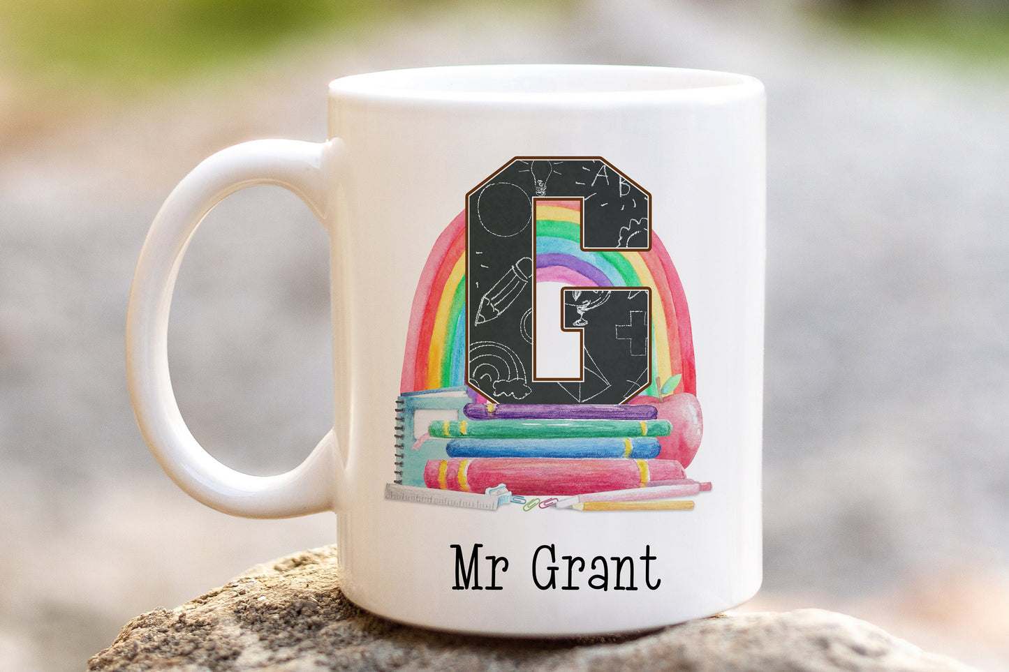 Teacher Initial Mug