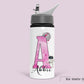 Pink Space Water Bottle