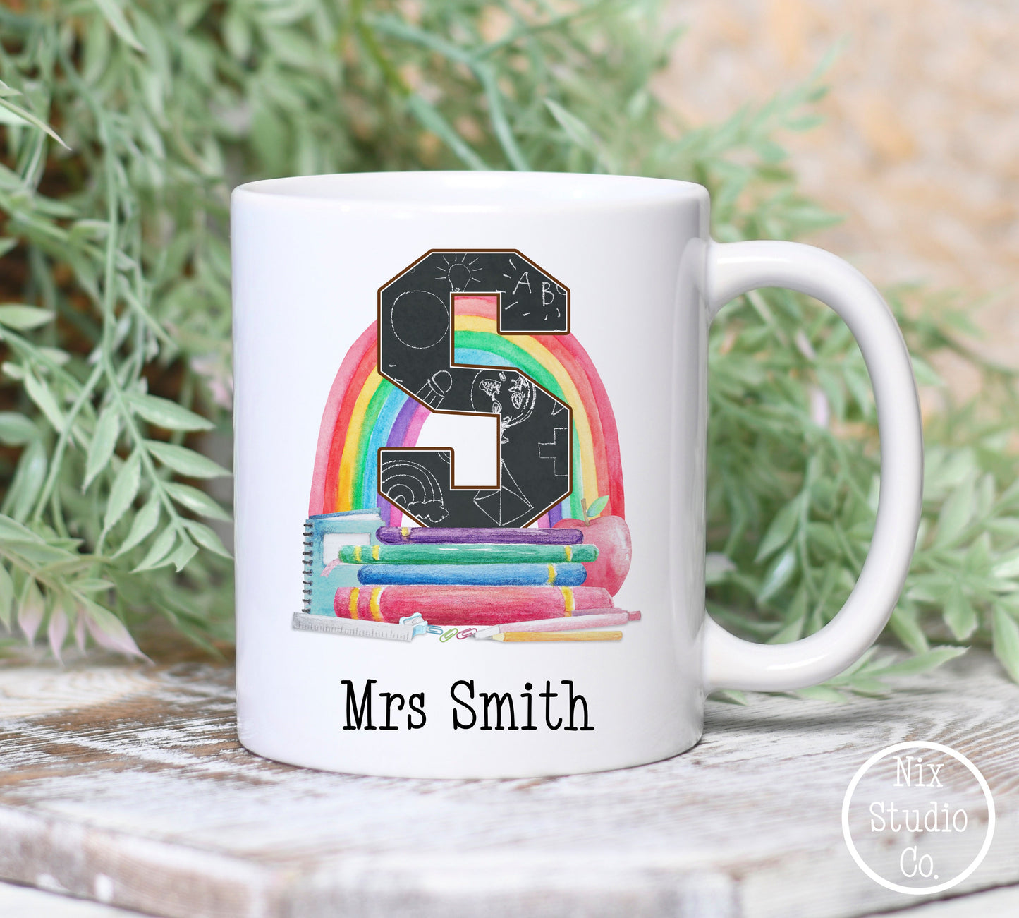 Teacher Initial Mug