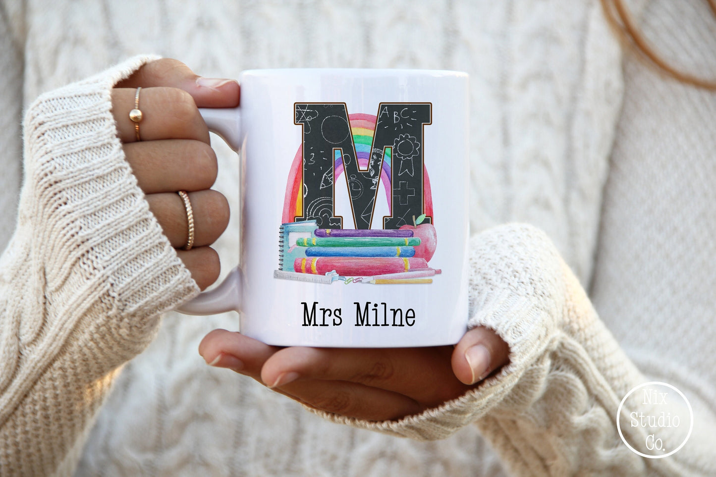 Teacher Initial Mug